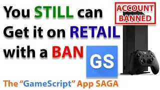 Get GameScript XBOX App from MS Store but with a Partner Account BAN After.