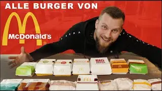 Alle McDonalds Burger im Test! Ich bereue es...