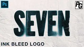 Photoshop Ink Bleed Distressed Blur Logo Treatment | Movie Posters