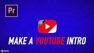 Make a Youtube Intro in Premiere Pro with Standard transitions // Chung Dha