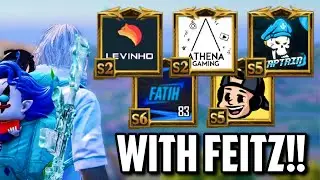 PLAYING WITH ATHENA, LEVINHO, STAR CAPTAIN, SEVOU, WYNNSANITY, FATIH & MORE!! | PUBG Mobile