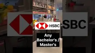 HSBC offcampuus hiring recruitment |  Link in telegram (comment)