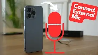 CONNECT any MICROPHONE to an IPHONE 12/13/14