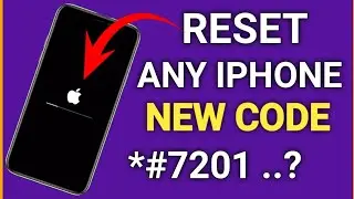 Reset Any iPhone New Code \ How To Unavailable Iphone Reset Without Computer