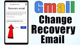 How to Change Recovery Email in Gmail  ||  How to Change Recovery Email id in Gmail Account