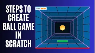 Steps to create ball game in Scratch HIndi