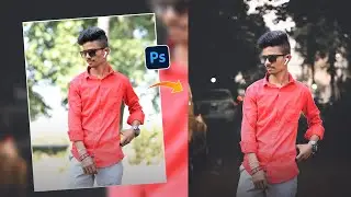 Photoshop Hindi Tutorial | Photoshop Manipulation Photo Editing | Black Tone Effect