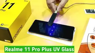 Realme 11 Pro Plus UV Tempered Glass | Full Screen Tempered Glass | Screen Protector