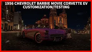 [Forza Horizon 5] 1956 Chevrolet Barbie Movie Corvette EV Customization/Testing