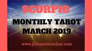 SCORPIO MARCH 2019 - OH THANK GOD FOR THAT! EASE & PEACE AT LAST!