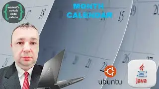 Java - 9. Month Calendar