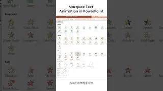 Marquee Text  Animation in PowerPoint 