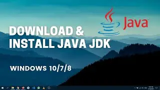 How to install Java JDK 15 on Windows 10 (64-bit)| Java Installation|