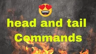 Linux Command Line Tutorial | head command | tail command To check Log Files | FOTV