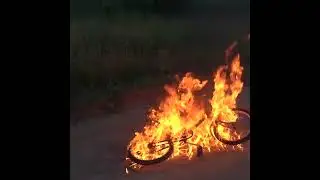 Лена УНИЧТОЖИЛА НОВЫЙ ВЕЛОСИПЕД / burned a new bike #shorts