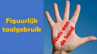 Spreekwoorden, uitdrukkingen en gezegden - Figuurlijk taalgebruik