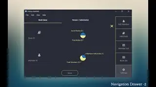 JavaFX Material Design Library Project #34 : Attaching Drawer (JFXDrawer) to Main Dashboard