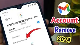 Redmi Mobile Gmail Account Delete Tamil/Redmi Google Account Remove/Gmail Id Delete 2024