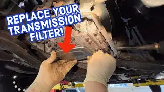 2003-2008 Pontiac Vibe Transmission Filter And Fluid Change