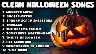 Clean Halloween Songs Playlist 🎃 Clean Halloween Music for School / Classroom