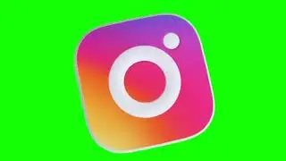 3D Instagram Media Frame Element Green Screen Effect #16