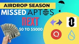 Next BIG Upcoming Crypto Airdrops | Missed Aptos | Don’t Miss The Opportunity | Surprise Airdrop