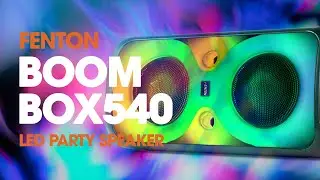 Fenton BoomBox540 LED Party Speaker with Light Show