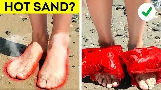 Best Hacks For Feet and Shoes You Will Need This Summer! | Clothes, Beach and Summer Hacks