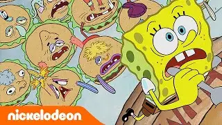 Bob Esponja | ¡Bob Esponja convierte a TODOS en monstruos! | Nickelodeon en Español