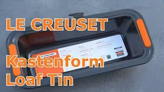 LE CREUSET Bakeware Loaf Tin Kasten Backform  - UNBOXING& REVIEW