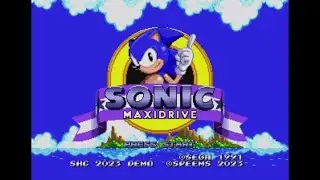 Sonic Hack Longplay - Sonic Maxidrive (SHC 2023 Demo)