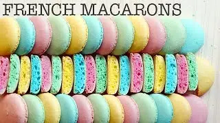 속이 꽉찬 프렌치 마카롱 만드는 법/French Macarons with Non-Hollow Shells