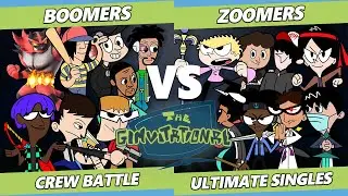 Gimvitational -  Boomers vs. Zoomers Crew Battle - Smash Ultimate Tournament