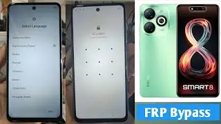 Infinix Smart 8 FRP Bypass Android 13 |(X6525B) Google Account Unlock 🆕 2024