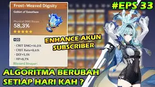 Enhance Artefak di Akun Subscriber - Trik Enhance Artefak Genshin 2.7   Genshin Impact Indonesia