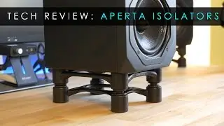 Tech Reviews | Aperta Speaker Stand Isolators | Isoacoustics