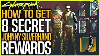 Cyberpunk 2077: How To Get 8 SECRET Johnny Silverhand Rewards & Hidden Achievement / Trophy - Guide