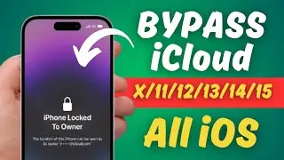 All iOS Supported✅Bypass iCloud iPhone X/11/12/13/14 & 15 ✅iPhone Locked To Owner (2024)