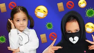 СКЕТЧ ОБЫЧНАЯ ШКОЛА vs ШКОЛА НА КАРАНТИНЕ /Видео Анютка малютка