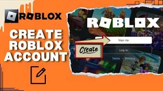 How to Sign Up for Roblox in mobile - create a new Roblox Account Sign Up 2024