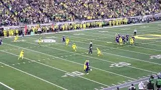 11/12/22 - Michael Penix, Jr. to Jalen McMillan - Oregon vs. Washington Football - Eugene, OR