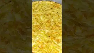 Легкий заливной пирог с капустой и яйцом 