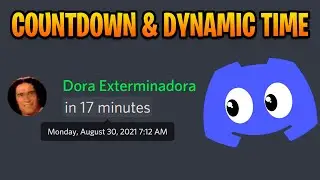 Setup Discord Secret Countdown & Dynamic Timestamps