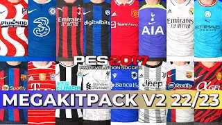 PES 2017 Mega Kitpack V2 2022/2023 | Last Update