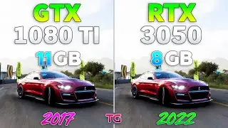 GTX 1080 Ti vs RTX 3050 - Test in 10 Games