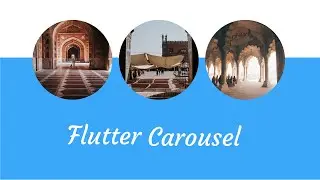 how to use  Carousel flutter package