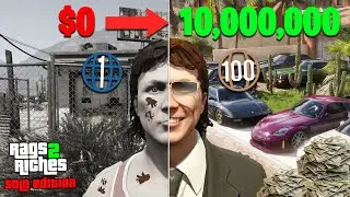 How to Start as a Level 1 in GTA Online in 2024 | Rags to Riches Solo (Complete Guide Supercut)