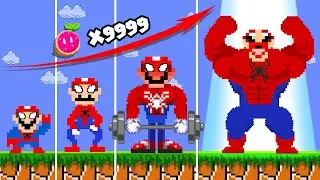 🔴 Can Mario Hulk Marvel Spider Ultimate Mario and Yoshi Switch in New Super Mario Bros Wii? #777