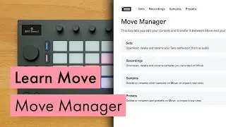 Ableton Move Tutorial: Move Manager