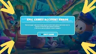 How To Fix Fall Guys Epic Games Account Error